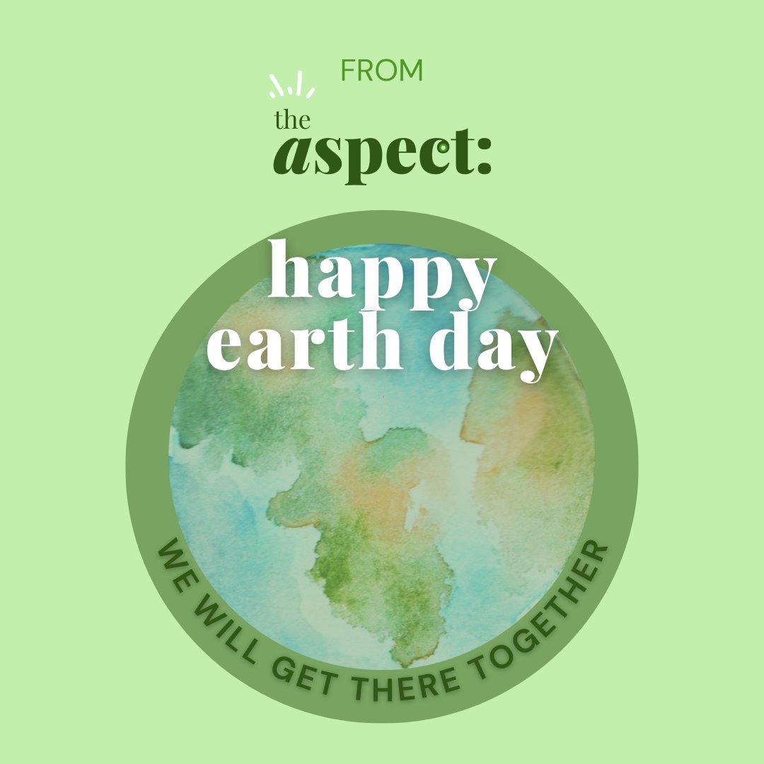 the_aspect_pod's tweet photo. Happy #EarthDay from the aspect: 💬💚 engaging with the conversation can lead to action, which can lead to change, if we do it together 🌍 https://t.co/F1N6wMUgsX