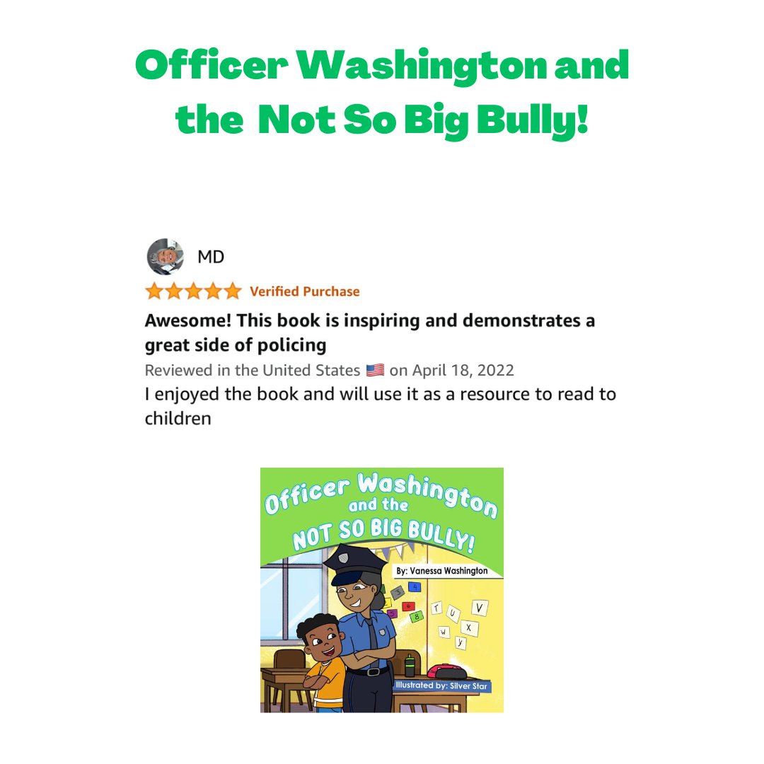 Have you read this book?
Let me know if you liked it. Leave a review on Amazon 😊 

#letsplay #communityhelper #bridgethegap #officerwashingtonsfirstday #childrensbooks #blackauthor #copsandkids #communityrelations #letsread #policebookstragram #femalecops #girlcop #indieauthor #