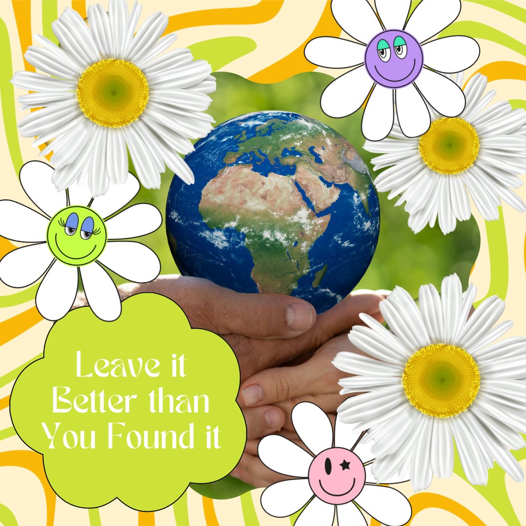 jillbuck's tweet photo. Being a Girl Scout taught me a lot about how to celebrate Earth Day everyday…”always leave a place better than you found it.” https://t.co/bDDqOTfSz2