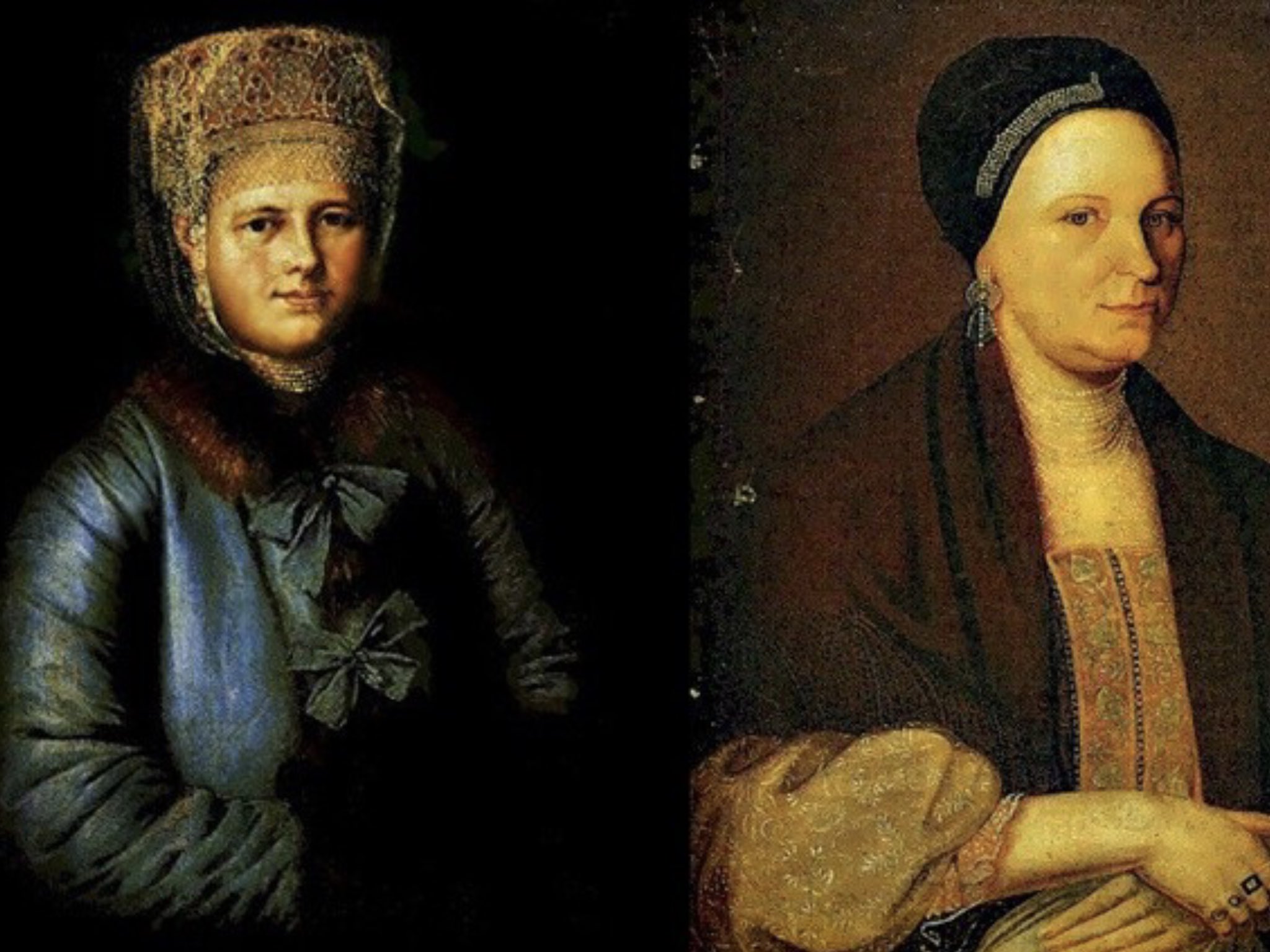 Купцы Гундарева портрет