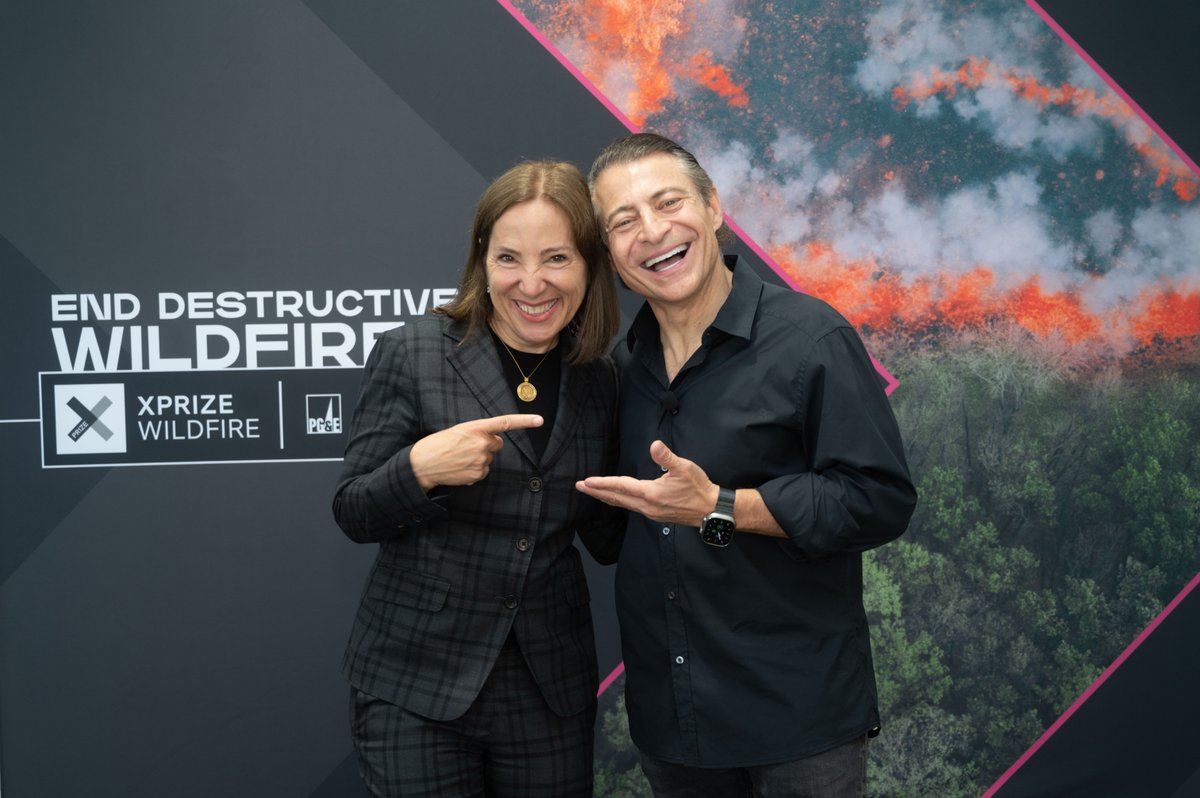 xprize's tweet photo. Happy Earth Day! 🌎🌳🌱 #ICYMI - #XPRIZEWildfire had a successful launch event near the Capitol building in Washington D.C. with XPRIZE Executive Chairman @PeterDiamandis as the MC. Watch the livestream recording here. https://t.co/1EJeVXcoe4 https://t.co/rXBknCo9yG