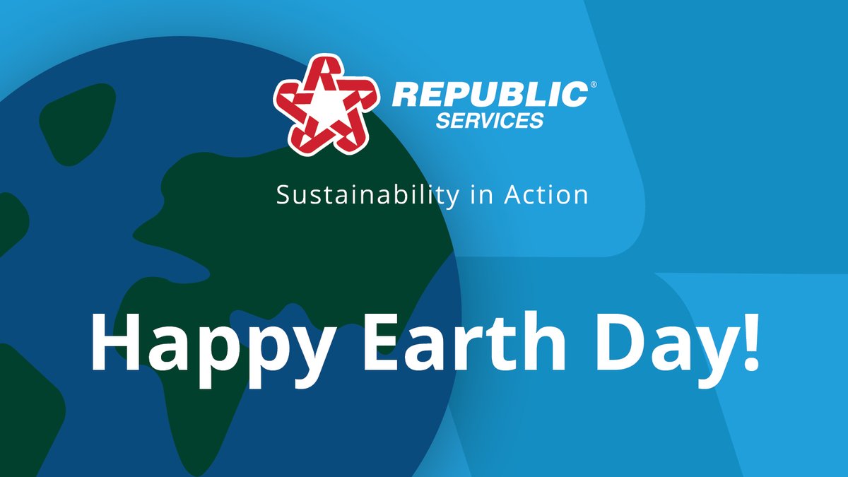As an environmental services leader, we strive to always make responsible and ethical decisions. Learn more about the actions we’re taking to protect the planet at RepublicServices.com/EarthDay. #SustainabilityinAction #RepublicServices