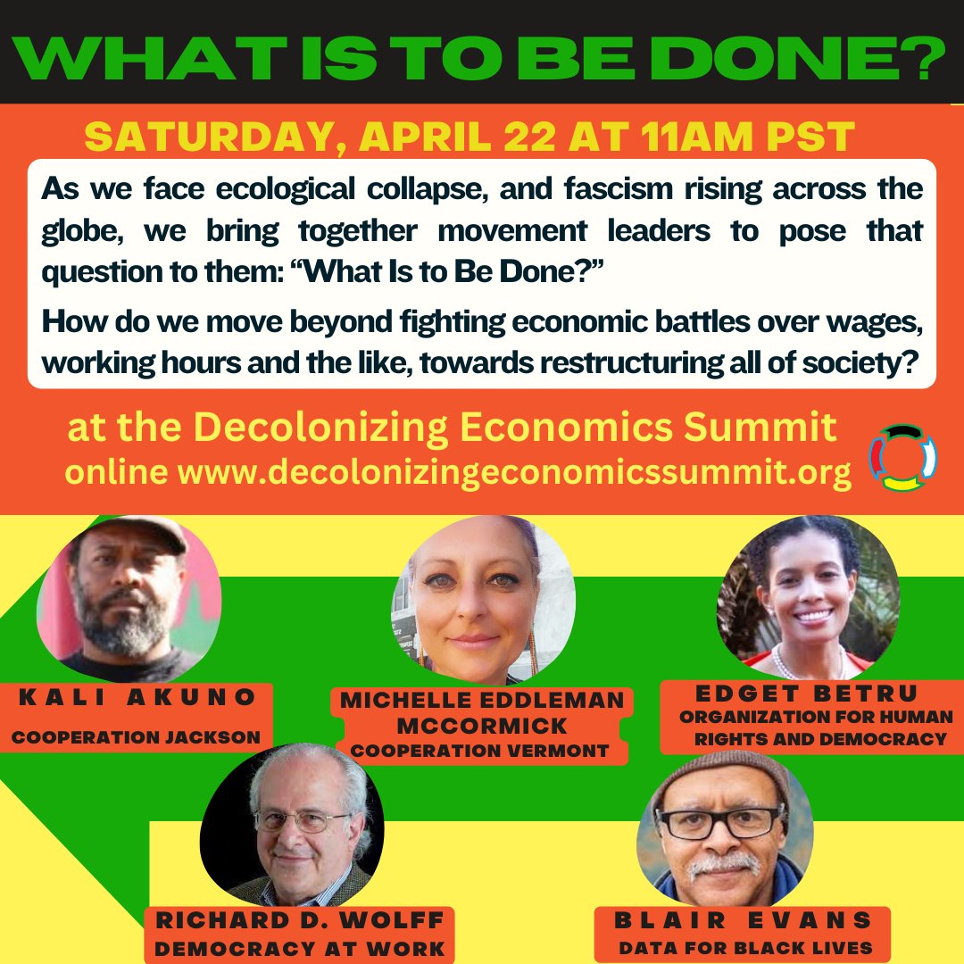Decolonizing Economics Summit tweet media