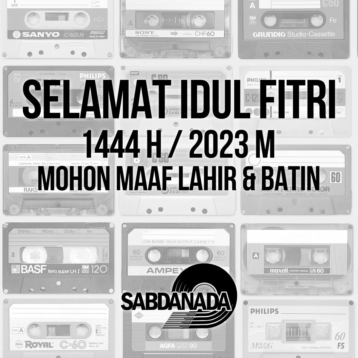 SABDA_NADA's tweet photo. Mohon maaf lahir dan batin apabila ada salah dalam kata, perbuatan dan pelayanan kita selama ini 🙏
Semoga kedepannya bisa lebih baik lagi.. https://t.co/DhCqqWNEwy
