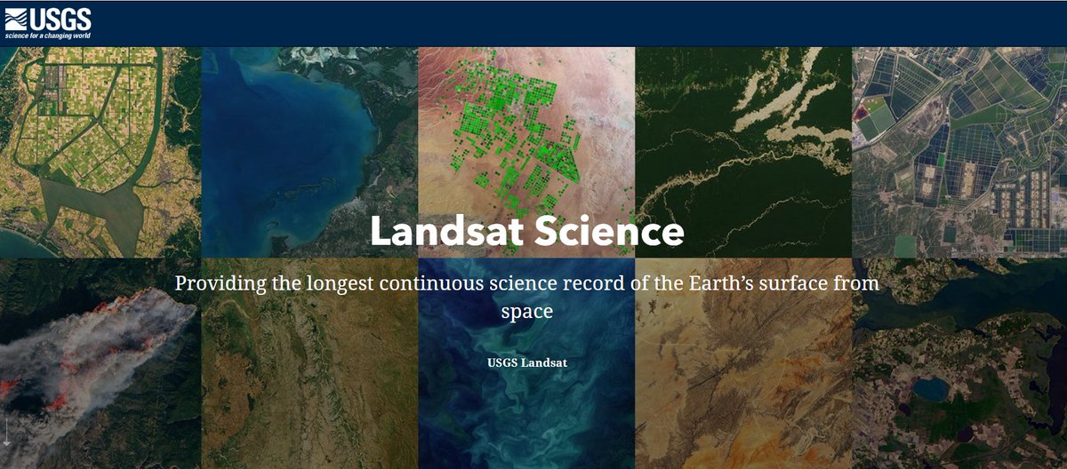 USGSLandsat's tweet photo. Landsat Science celebrates our planet every day.

Celebrate your #EarthDay by learning how Landsat benefits the world. https://t.co/svnDJViW2z https://t.co/AK1NordeeQ