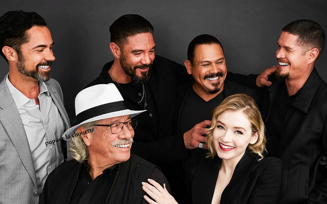 ChouettePupuce's tweet photo. #DannyPino #EdwardJamesOlmos #ClaytonCardenas #SarahBolger #EmilioRivera #JDPardo
#MiguelGalindo #FelipeReyes #AngelReyes #MarcusAlvarez #EZReyes
#MayansFamily
Sharing a good time with friends is life!
That's what I'm going to do tonight!
#MayansMC #MayansFX
#CantWaitForSeason5 https://t.co/vrAaMHpaGA