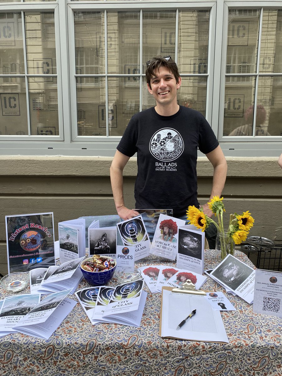 We’re here live @bics_ny hosted by <a href="/StMarksComicsNY/">St. Mark's Comics</a> and <a href="/IndustryCity/">Industry City</a>!! Come by and check out our exclusive zones, including City of Glass by yours truly!