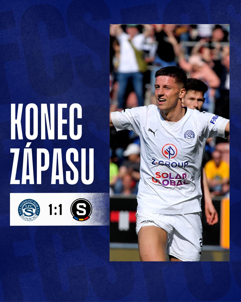 1_FCS's tweet photo. Slovácko remizovalo se Spartou Praha 1:1. V prvním poločase se radovali domácí, když vstřelil branku Pavel Juroška. Ve druhé půli nařídil sudí Berka penaltu pro hosty, kterou proměnil Krejčí.
#zaslovacko #sloacs https://t.co/1Teo1xuLae