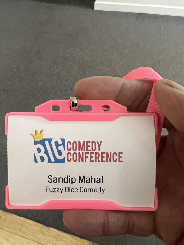 @BCGPro Great event. Managed to chat to a bunch of people and could feel the immense positive energy in the room.  good luck tk everyone that attended #BigComedyConference