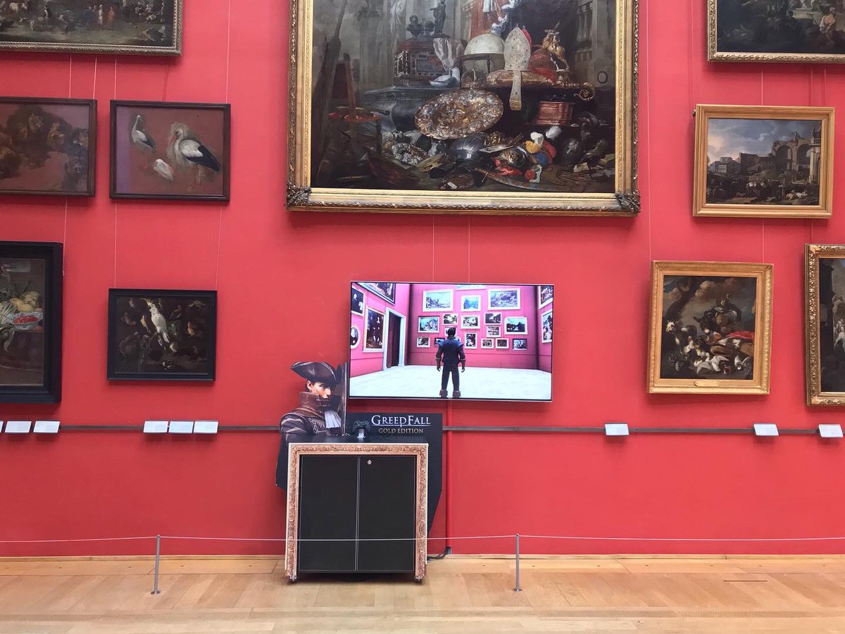 louvrepourtous's tweet photo. 8e #OpenMuseum au @PBALille sur le #jeuvidéo avec les studios de création #Ankama et #Spiders🕹 Reconnu comme le 10e art par le @MinistereCC, il puise ses références dans notre substrat culturel C’est limpide avec la confrontation de son univers à celui du musée 🎮❤️ #OMjeuvidéo https://t.co/o3lWkhNJRQ