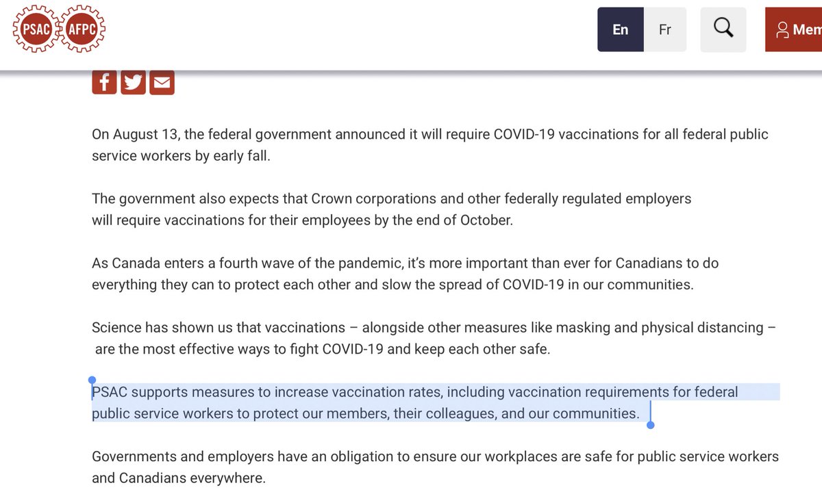 YukonStrong's tweet photo. Even during a strike these lazy bums expect time off.
Remember: when it came to covid mandates @psac_afpc kicked union members in the face while working from home, leeching off canadian taxpayers.
#FireEmAll #FederalHiringFreeze #cdnpoli https://t.co/w1qDZxzVXr