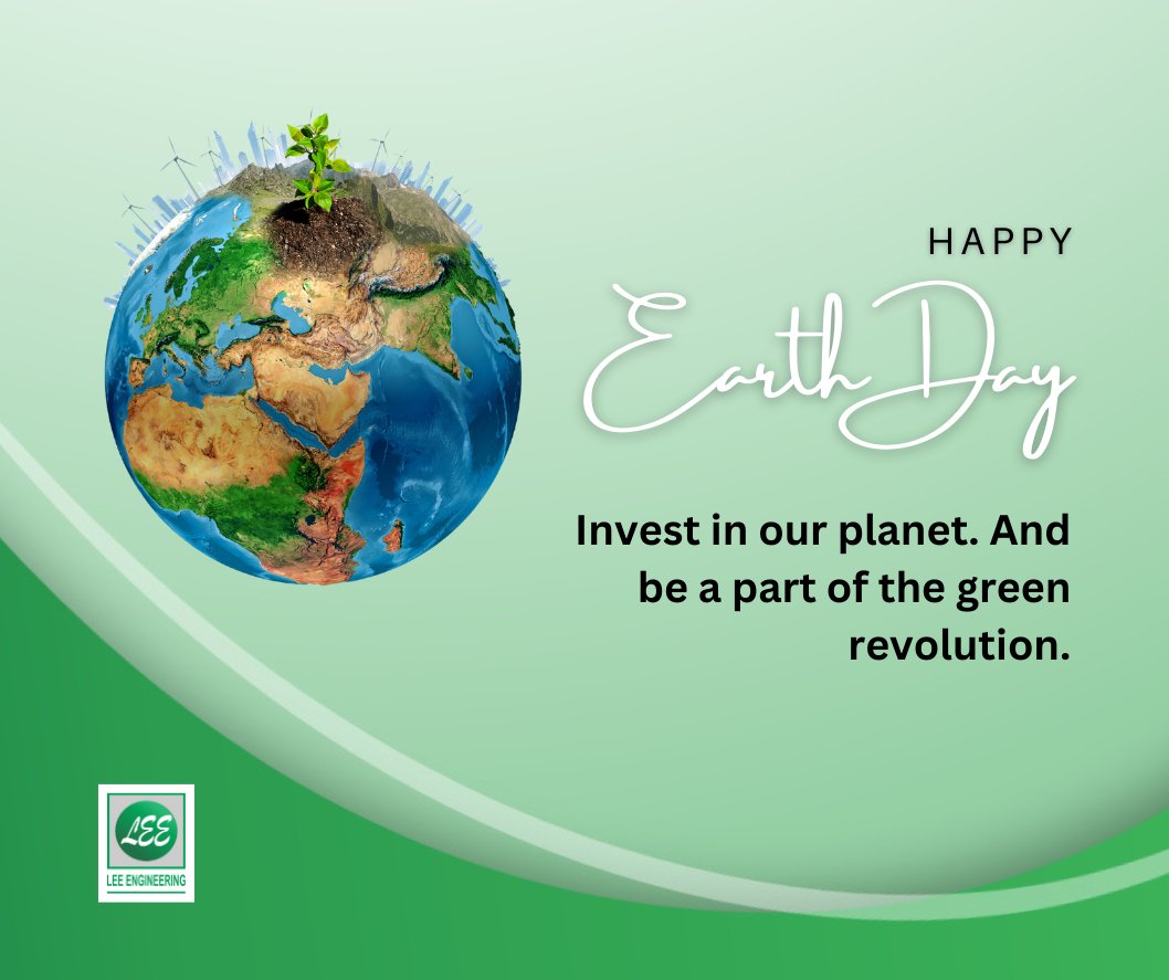 LEE_ENGR_CO's tweet image. Happy Earth Day! Today, we celebrate our planet and renew our commitment to protecting it. 

As an engineering company in the oil and gas industry, we understand the importance of sustainable practices and reducing our environmental impact. 

#EarthDay #EngineeringForTheFuture