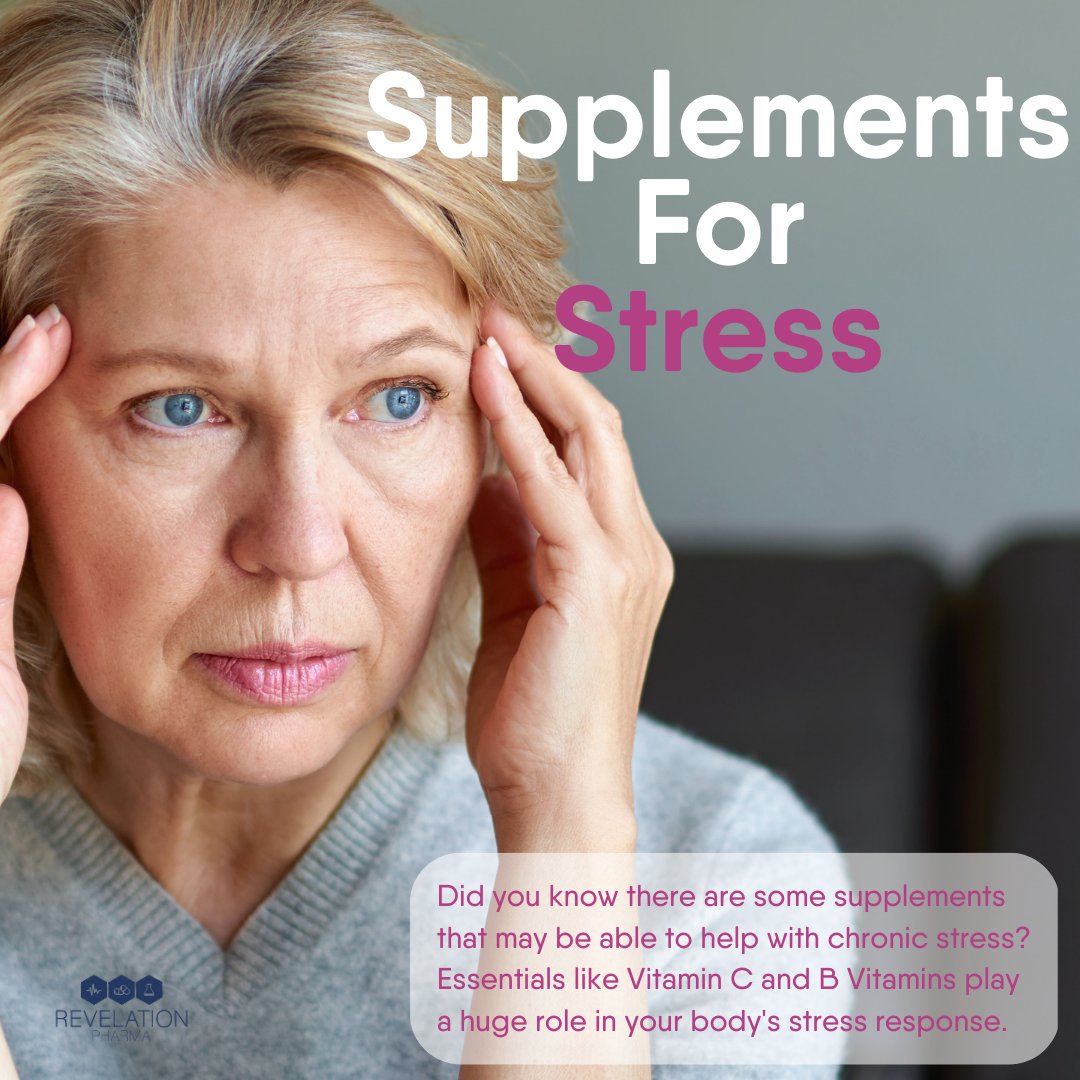 InnovationRx's tweet photo. Stressful times don't need to mean a stressed-out YOU. Exercise, mindfulness, and just getting outside is the right start — and there are supplements that might make that even more effective. Ask your pharmacist how!
#compounding #stress #supplements #compoundingpharmacy https://t.co/cvXK5UJFKU
