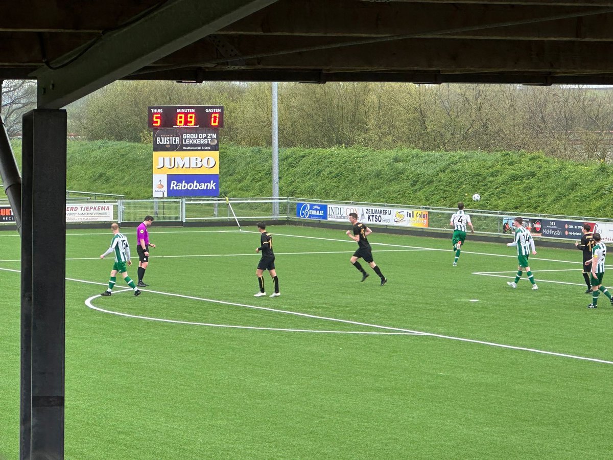 sportingrou's tweet image. 90' ⏰ | vv Gavc maatje te groot voor @scJoure . Een hattrick van Tjeerd Andringa en goals van Luc Tjalma en Guido Cnossen maakt de einduitslag 5-0 @Voetbalnoord_