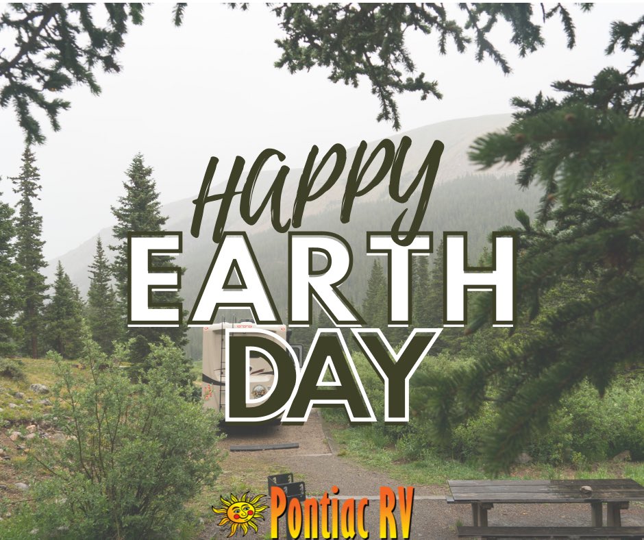 PontiacRV's tweet photo. Happy Earth Day🌎

#earthday #pontiacrv #gorving https://t.co/GIMnfYjpGl