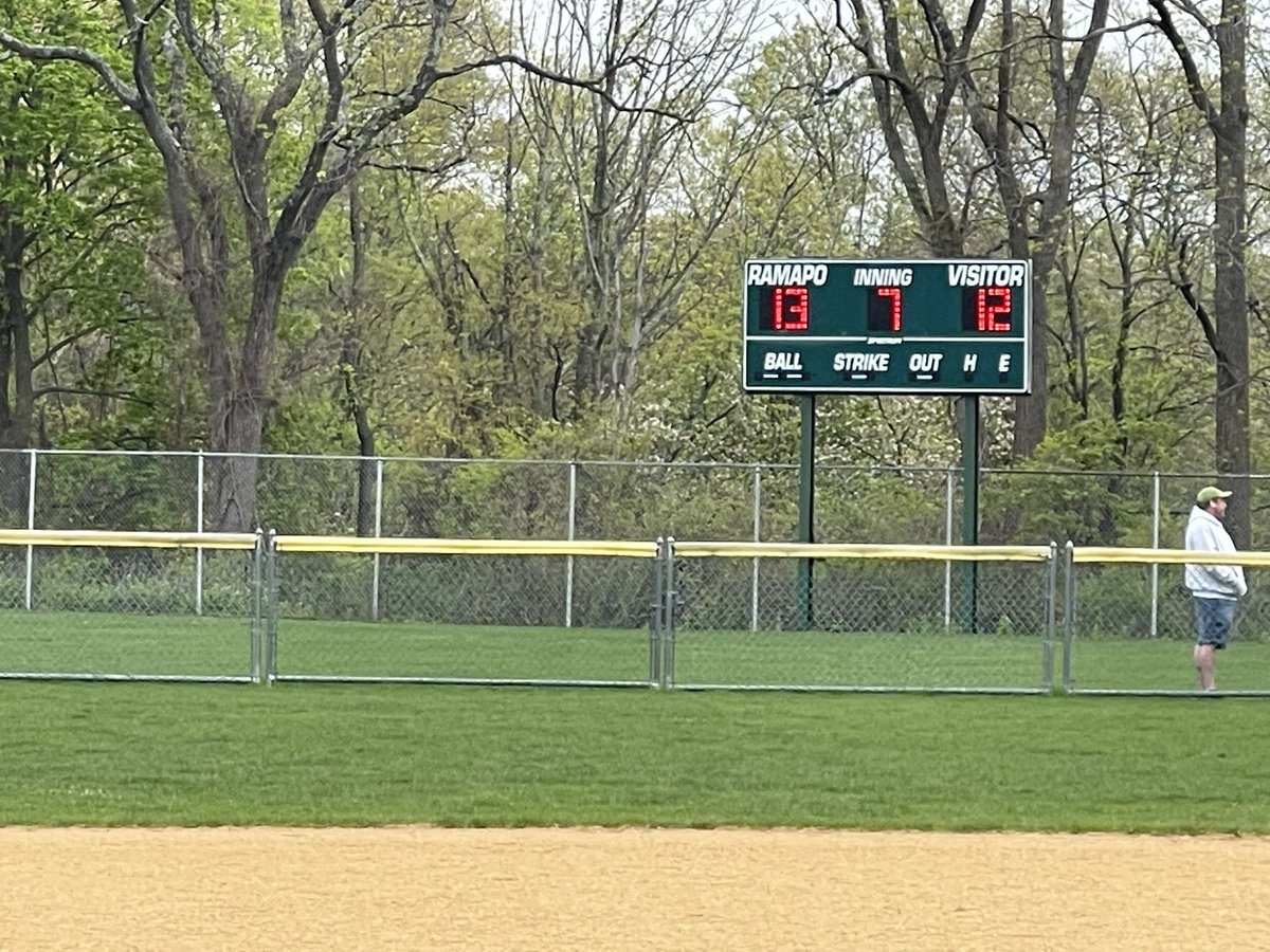 hs_ramapo's tweet photo. Game 1 in the HOFS with @softball_sbhs winning 13-12 with the game winner in the bottom of the 7th with 2 outs! @VarsityAces https://t.co/E9Dcj18vzU
