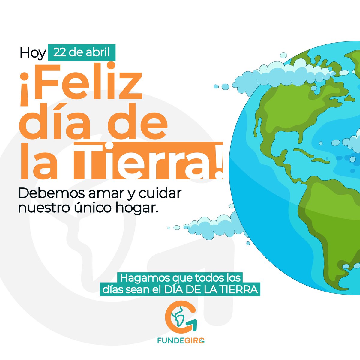 ¡Feliz día a nuestra madre Tierra! 🌎🌱

Hagamos que todos los días sean el DÍA DE LA TIERRA. Debemos amar y cuidar nuestro único hogar. 

#FelizDíaDeLaTierra 🫶🏼