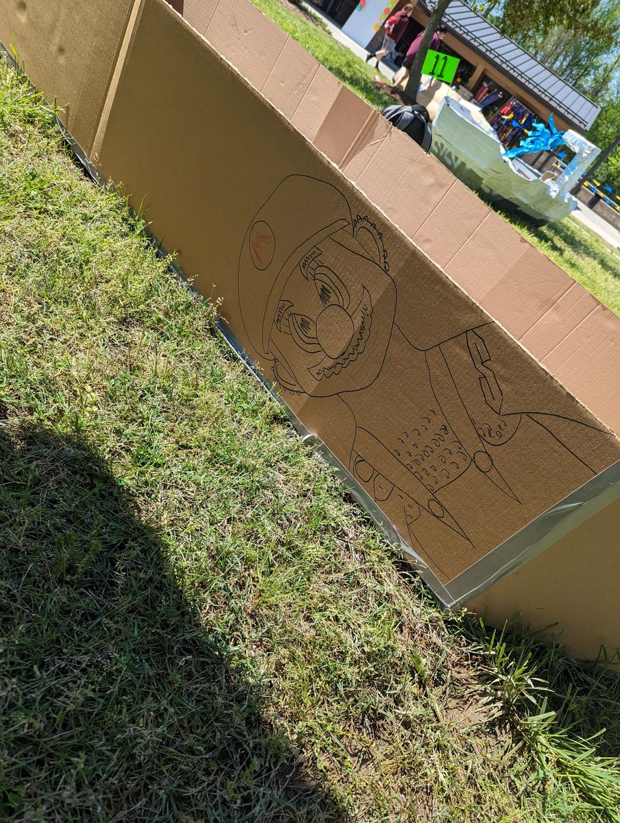 Showing off our boat wish our team luck 
#boatrace #siuc