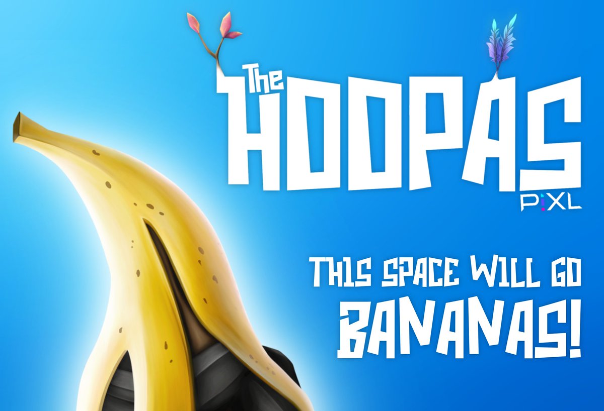TheHoopasNFT's tweet photo. This space will go BANANAS... 🍌 https://t.co/T44IjN7VZt