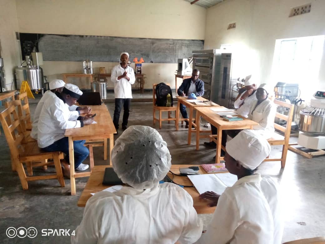 AFTERPROJECT3's tweet photo. 9 food processing and culinary art trainers  from Bushoki TSS and Buyoga TSS are attending a 5 days training on " dairy processing" using new equipment that the schools have received under the AFTER project funded by @AFD_en. https://t.co/1E2aOMNz5g