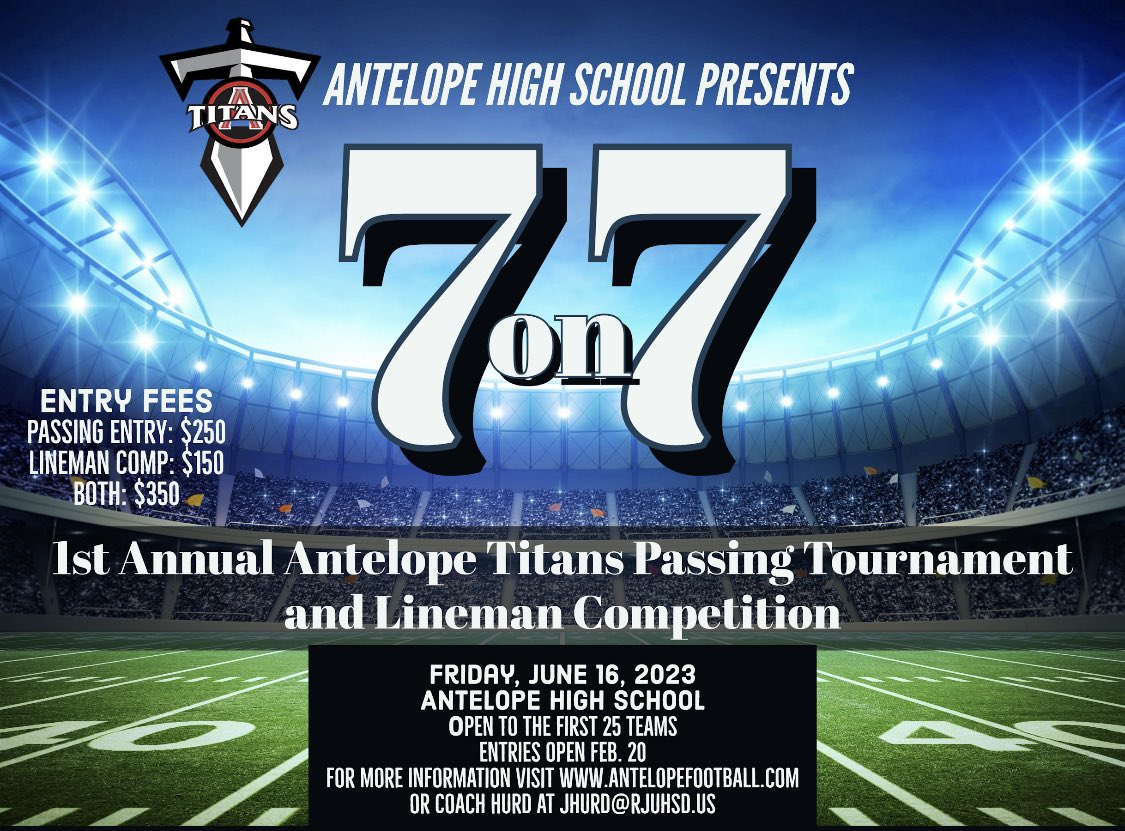 Antelope HS Football tweet media