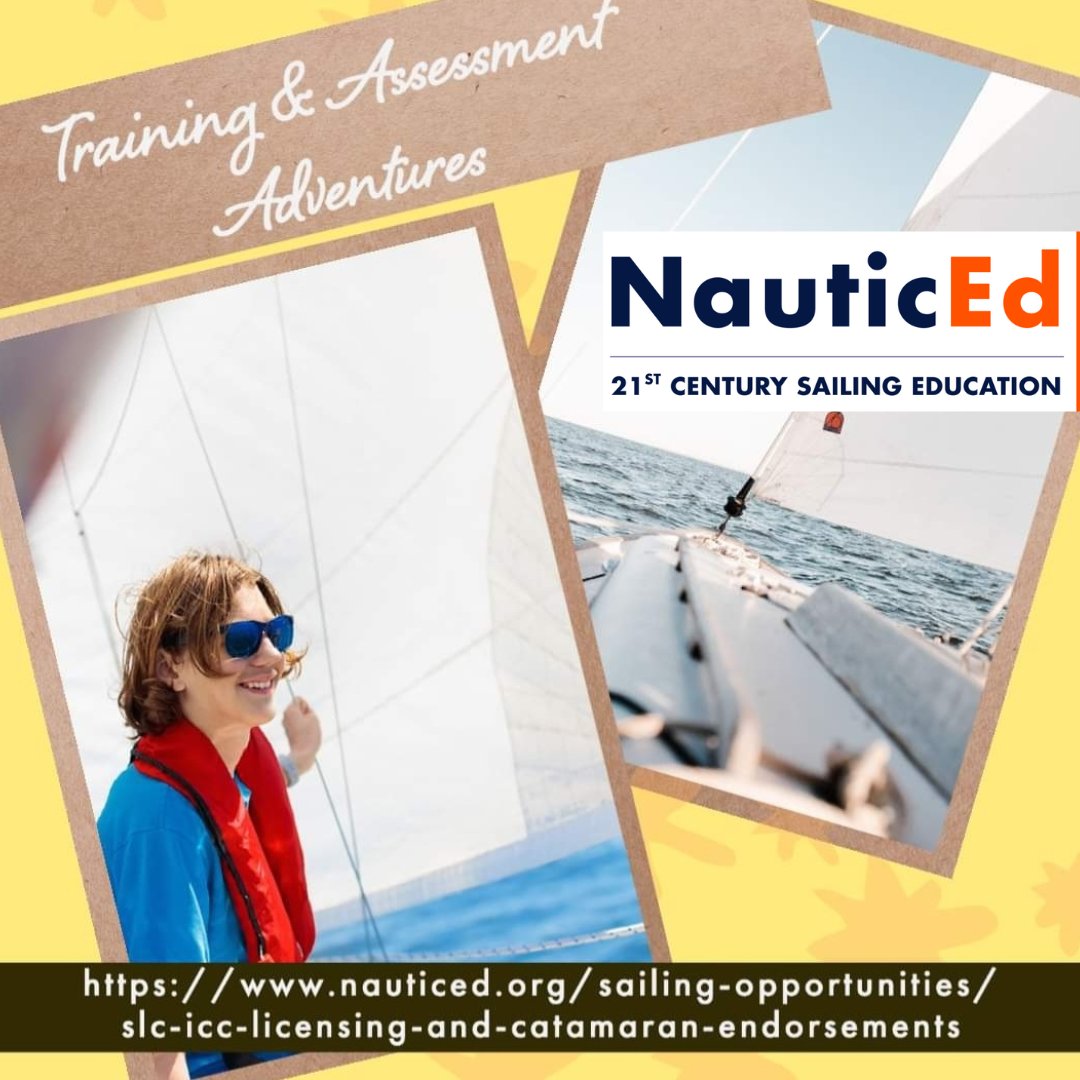 Introducing the fabulous @nauticed  Education, charter booking, certifications. Thank you for supporting #womensailing #nwsawomenssailingconference2023
....
June 3rd Annual Women's Sailing Conference, Sail Newport nwsa.quvent.com