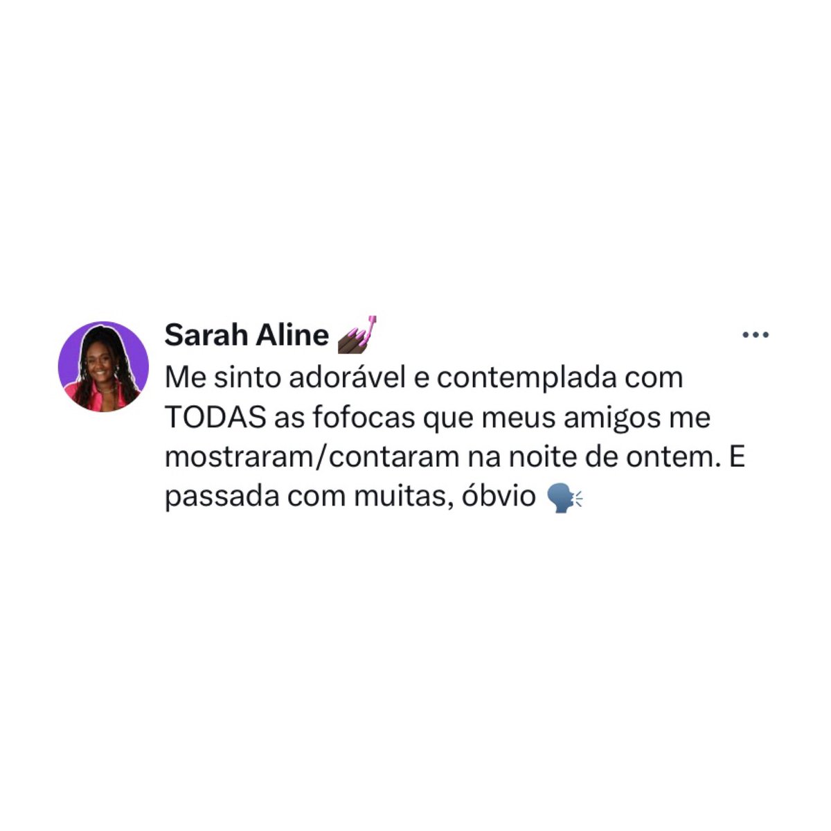 choquei's tweet photo. 🚨VEJA: Os amigos de Sarah Aline montaram slides com todas as fofocas que aconteceram aqui fora enquanto a psicóloga estava confinada. #BBB23 https://t.co/FnOiCS2XC4