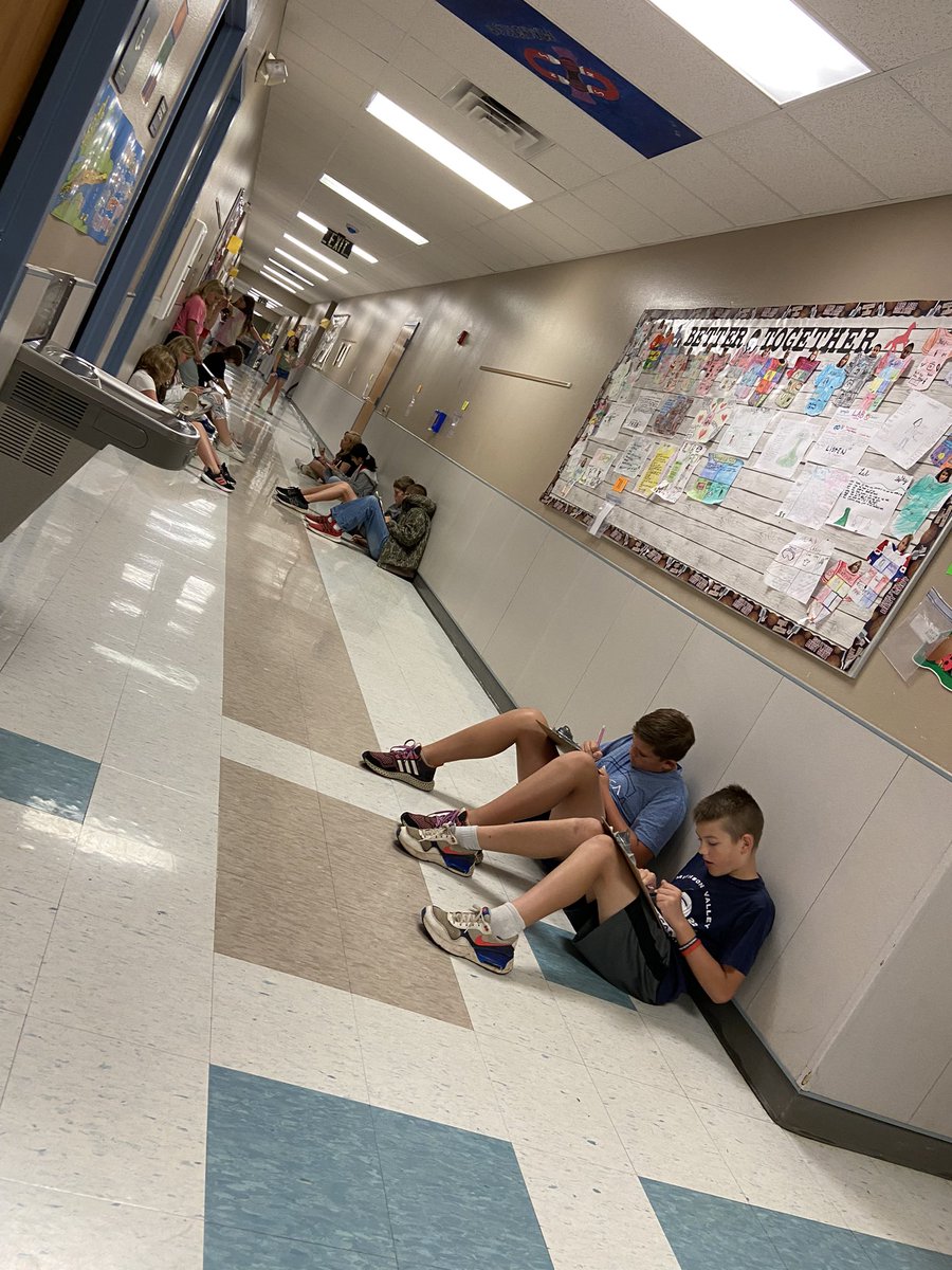abryant111's tweet photo. The concentration was fierce for these @ASES_Mavericks - working on their STAAR review scavenger hunt! ✏️📓 https://t.co/NRZVpTYOVu