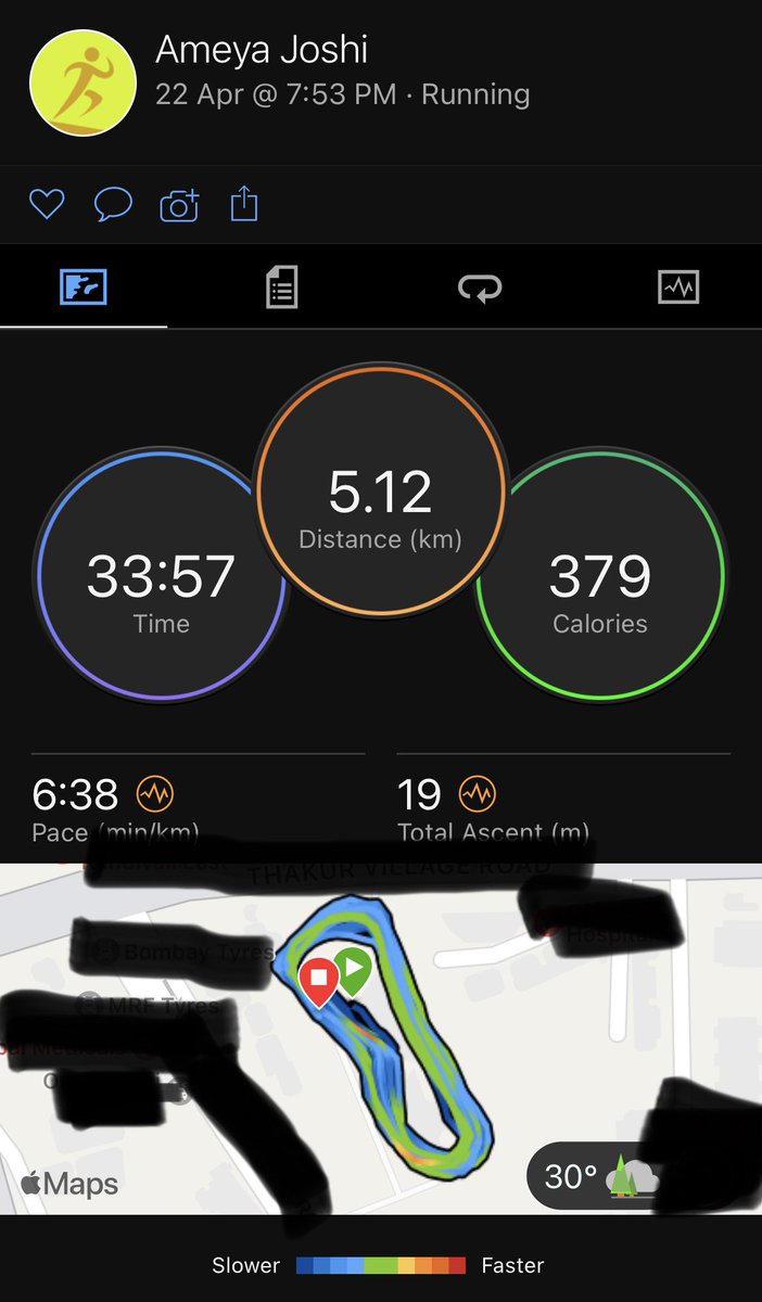 ameya91's tweet photo. “Me time” 😌
Happy that my Peg39 clocked 1k + KMs.
They are not as bouncy but they still look solid 
@Nike 👏🏼

#chasingTheSun #runnersOfTwitter #runchat #runnect #admireYourself #fitIndiaMovement https://t.co/etFxAkA9mN