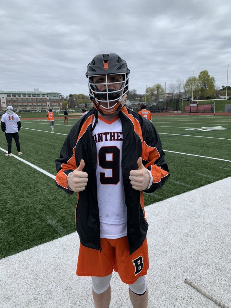 LaxPanthers's tweet photo. Boys move to 6-2 with a big 10-3 against Peabody. Brendan McCarron with the Jacket and the pole goal. Beast mode on D today. https://t.co/Zt2TFsxvdI