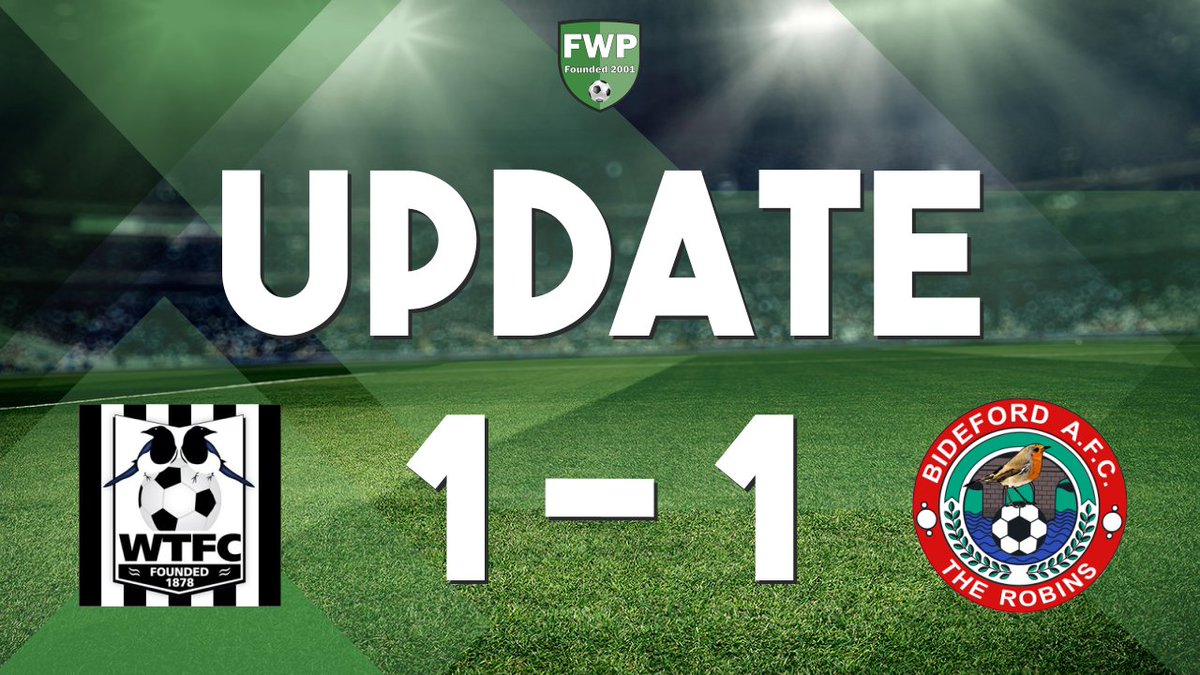 GOALS: Wimborne Town 1-1 Bideford fwp.co/e2MYY2