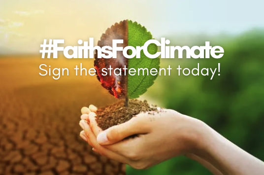 Want to take action to #CareForOurCommonHome this #EarthDay but don't know how? 

Take a minute to sign the statement “This is the moment to achieve our #climate targets” &amp; let leaders know our 🌍 is running out of time! ⏰#ClimateActionNOW 

✍️: docs.google.com/forms/d/e/1FAI…
