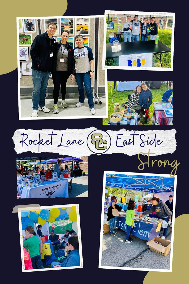 CWindhorst2's tweet photo. Rocket Lane and the East side are showing up today for the Dogwood Festival! Grab some Boba from SCHS Student Council! #AllForTheRockets #EastSideStrong @RocketPrincipal 💙💛🚀@RktRegistrar @SCHSRockets @ShelbyEast 💙💛@WrightElemSCPS✈️ @ShelbyCoATC🏭🩺@heritage_elem 🦅 https://t.co/QDDHdgBiBi