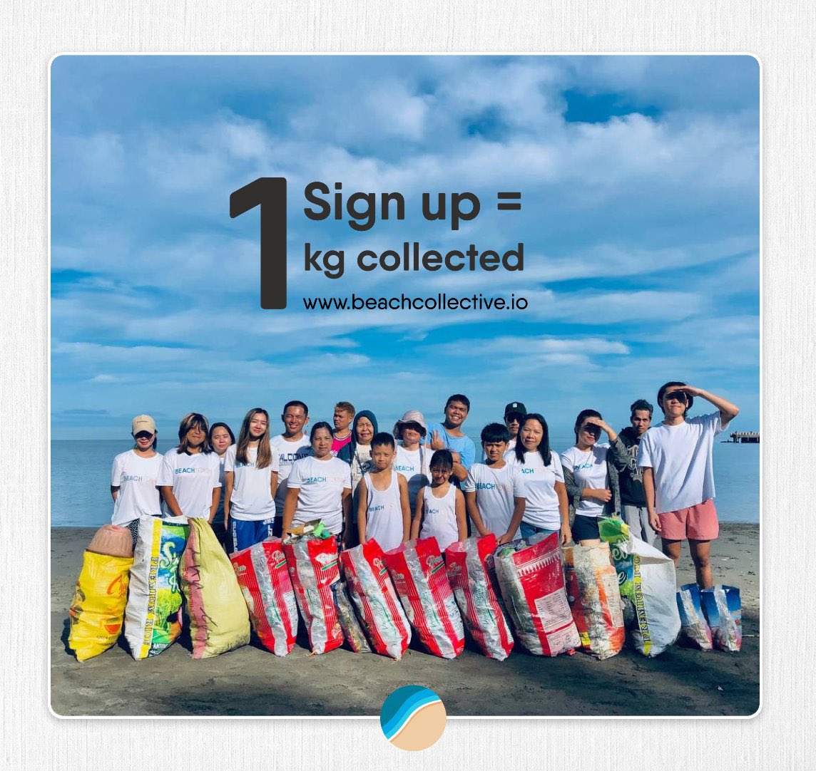 bcollective_llc's tweet photo. Announcement 🌎 This Earth Day, get involved and sign up to Beach Action! For every sign up, we will collect 1 kg of garbage from Earth’s oceans! It's free, quick and easy to start posting on our social media platform ✅
https://t.co/TmBQmuxNJC

#EarthDay #BeachAction #BeTheChange #BeachCleanUp #sustainability #oceans #ocean #seas #marinebiology