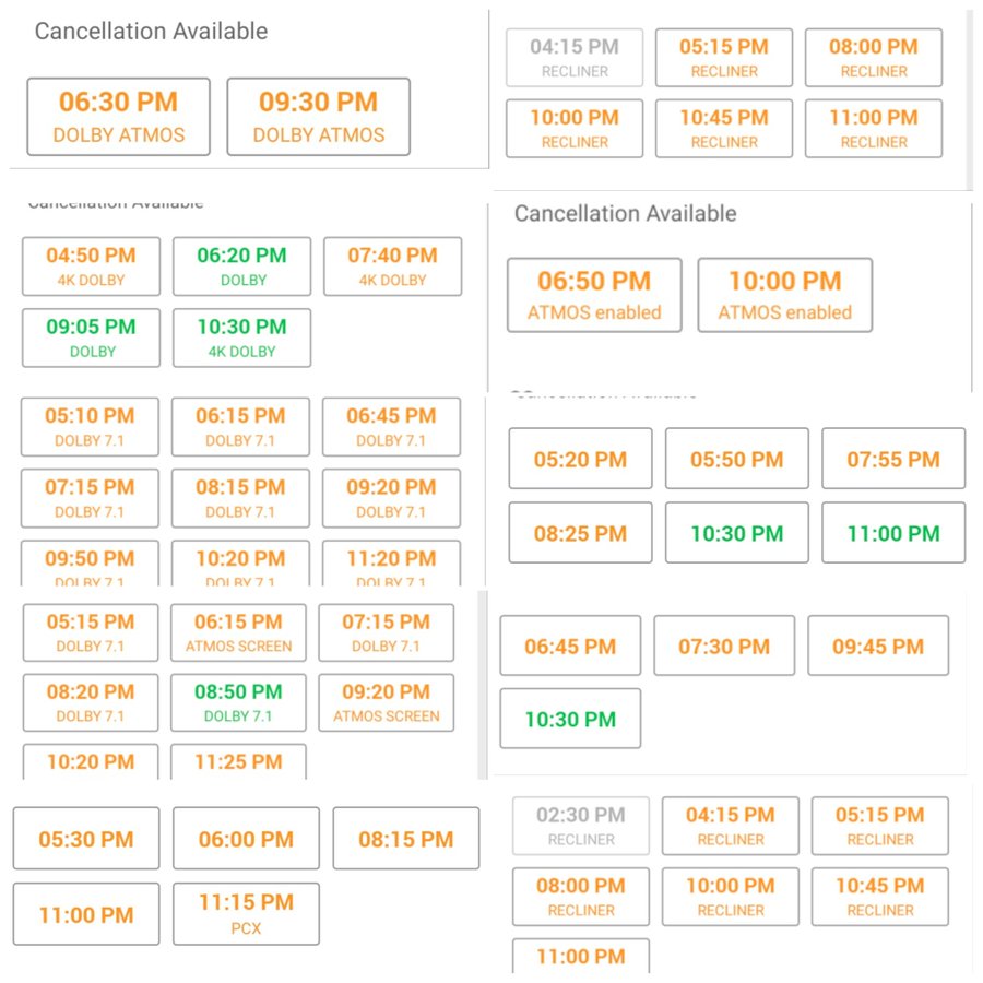 janiKing35954's tweet photo. This is seriously insane insane🔥

#KKBKKJ all single screen show's almost 90% housefull 🔥

And this is just beginning, tommorow advance booking is bigger than for today 🔥

#KisiKaBhaiKisiKiJaan #SalmanKhan𓃵 #ShehnaazGiII https://t.co/66xdN83GlK