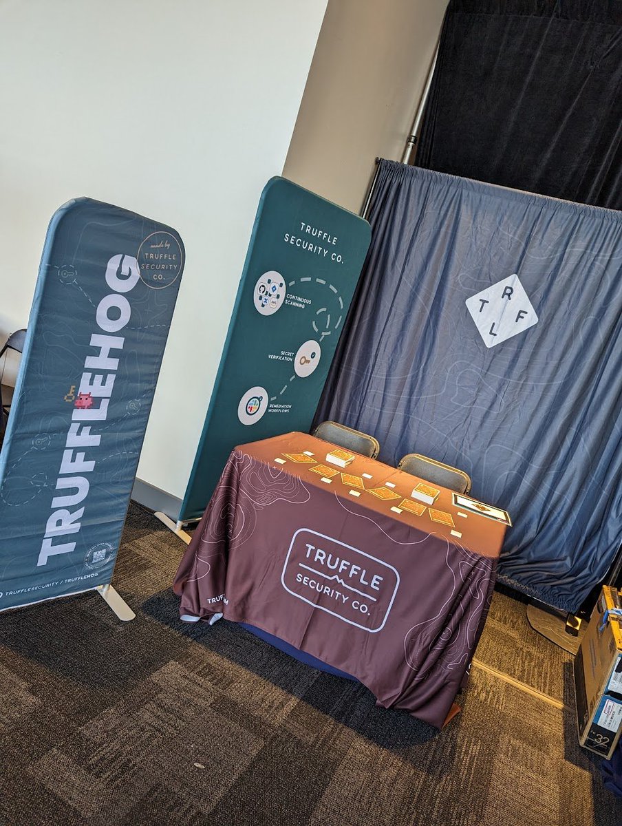 trufflesec's tweet photo. Free chocolate at our booth at @BSidesSF (supplies limited) Come say hi! https://t.co/VfJhvpOJTF