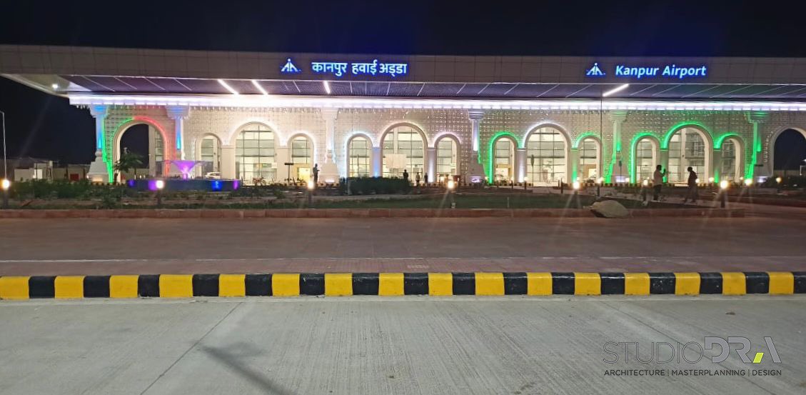 The New Civil Terminal at Kanpur Airport. This will lead to a quantum jump in the ease & comfort of passengers using it ……
