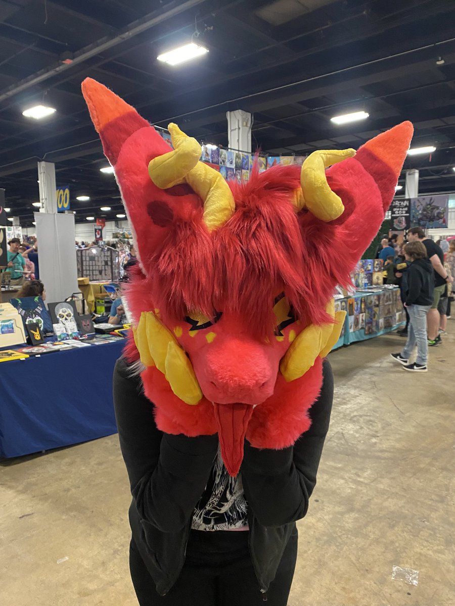 craftycovenco's tweet photo. I got to do a small test run of Whimsy at a local con! Didn’t get to suit for very long because of my health but I had fun! https://t.co/pzG0oVlQPa