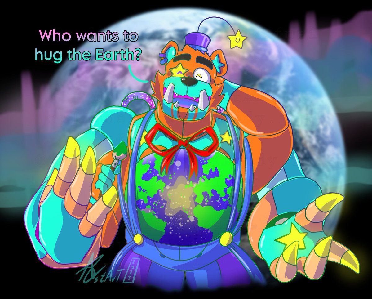 🌎🌍 Today is Earth Day! 🌏💚

stArTalaxy tries everything to embrace, but this one cannot be refused 

#EarthDay2023 #EarthDay #HappyEarthDay2023 #HappyEarthDay #Earth #fnafoc #FNAF