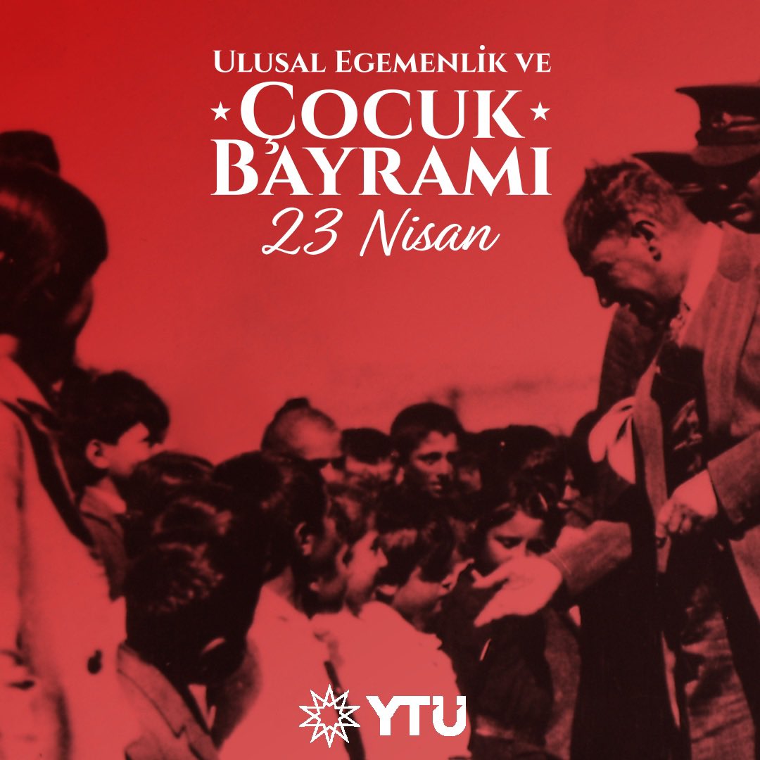 “Türk Milletinin istikbali bugünkü çocukların isabetli görüşü ve yorulmak istidadında olmayan çalışma azmi ile büyük ve parlak olacaktır.” M. Kemal Atatürk

Aydınlık yarınlarımızın güvencesi olan çocuklarımızın #23NisanUlusalEgemenlikveÇocukBayramı'nı kutlarız! 🎉🎈