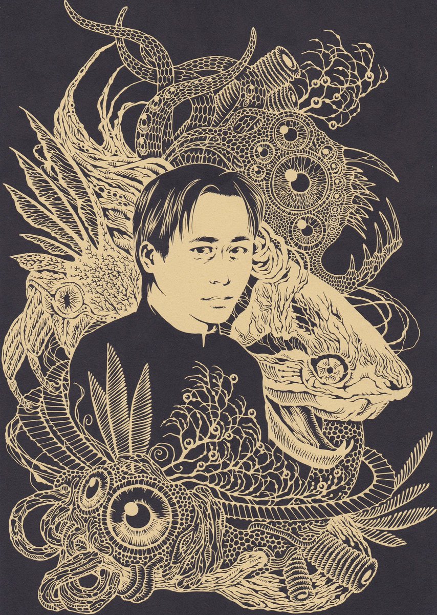 平沢さんがトレンド入りしてますね。
平沢進さん知ってますか?
平沢進さん大好きなんですよ。
無理に勧めはしませんがハマったら抜けられないですよ。ハマったら。
#切り絵 