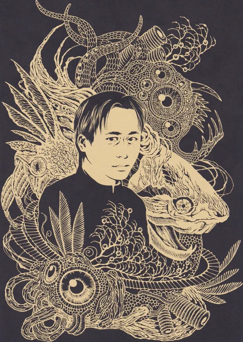 平沢さんがトレンド入りしてますね。
平沢進さん知ってますか?
平沢進さん大好きなんですよ。
無理に勧めはしませんがハマったら抜けられないですよ。ハマったら。
#切り絵 