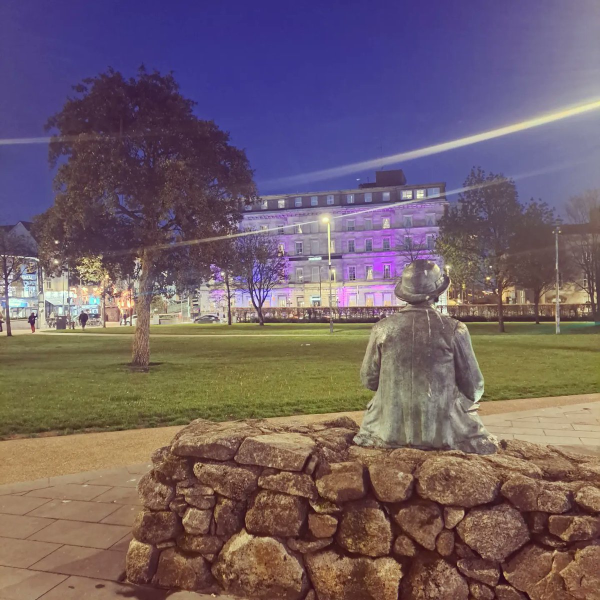 Galway nights #Galway #eyresquare #citylife @ThisIsGalway @visit_galway