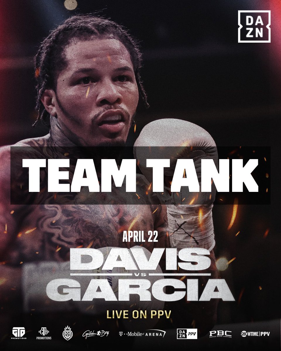 BoxingDIRT's tweet photo. Tonight it finally goes down. Gervonta Davis vs. Ryan Garcia. Someone is losing their 0! 💥 

Are you Team @Gervontaa or Team @RyanGarcia?

⏰ Ring walks expected to take place 10:30pm EST, 3:30am BST.

#Boxing #DavisGarcia https://t.co/AgdzvYKNn1