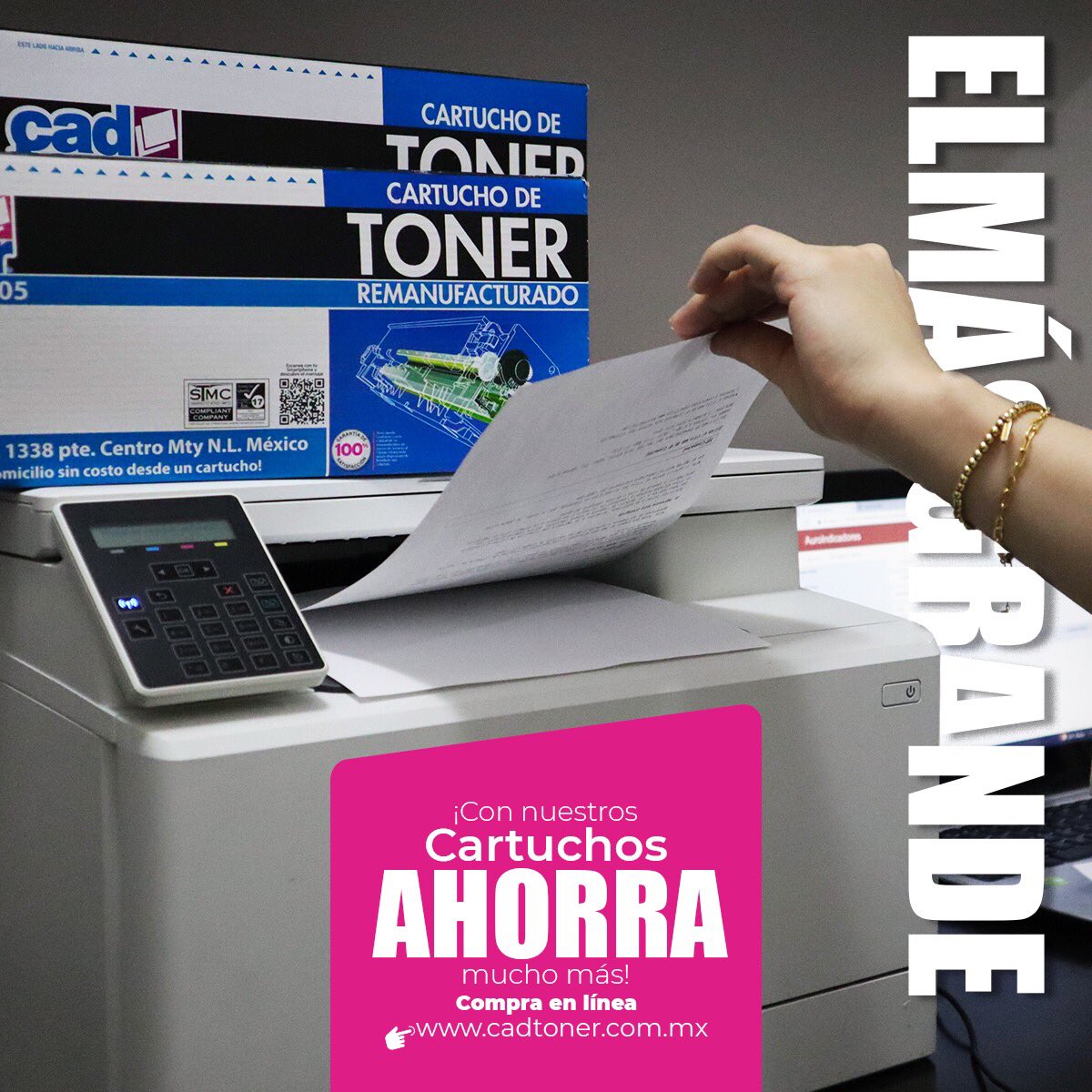 CadToner's tweet photo. ¿Quieres ahorrar en tus impresiones? 😊

Con nuestros cartuchos tendrás hasta un 70% más en comparación a uno original. 🤩

☎️ 81-81-305-305
📞 8186562151

Envío gratis 🚚📦
Asesoría personalizada 👩‍💻 https://t.co/dj5GxN9z84