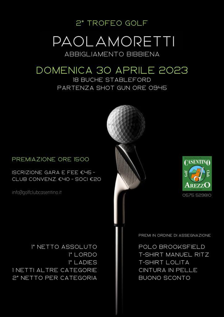 GOLFCASENTINO's tweet photo. dopo il successo dello scorso anno...torna PAOLAMORETTI GOLF CUP...

#casentinogolfclubarezzo #golf https://t.co/rgssK2Vqxw
