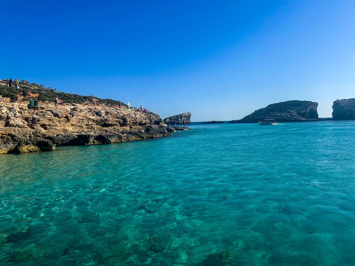 rootsdarlinggg's tweet photo. What an amazing day it was today still gutted that I didn’t bring my camera with me 😤 @forrestleigh @EUErasmusPlus #erasmus #erasmus2023 #malta #bluelagoon https://t.co/j7FvHmMJrW