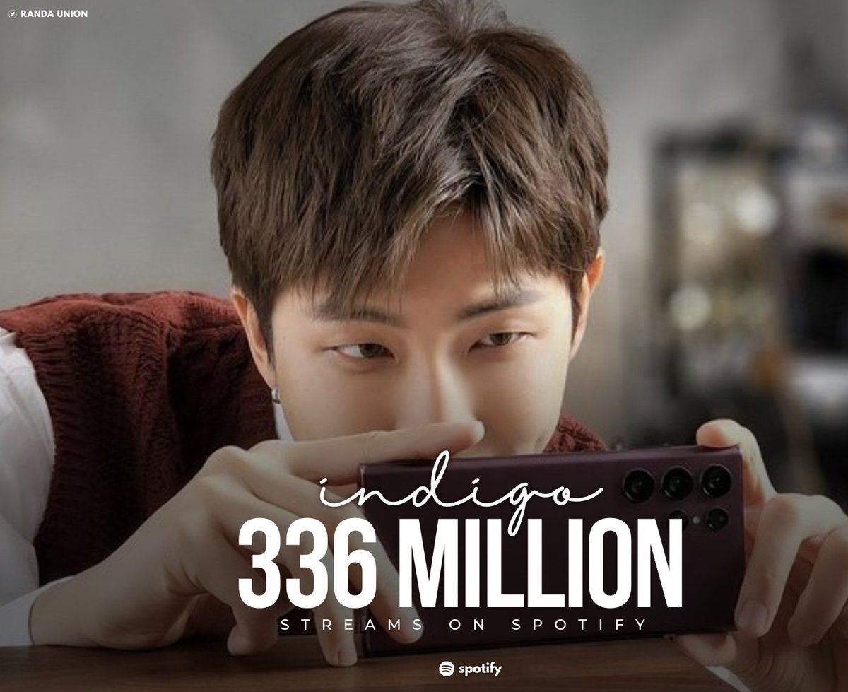 jmygmochis's tweet photo. — INFO

El álbum 'Indigo' superó los 336M de streams en Spotify.       

CONGRATULATIONS RM
#RM @BTS_twt https://t.co/EJ0goCk61V