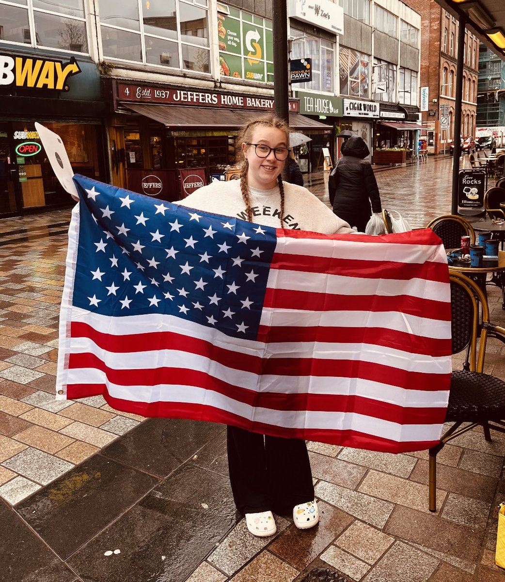 Good luck to NIYF’s Trustee & Executive Committee member Ciara following her dreams 💫 heading to work at camp America in a few weeks. We are so proud of you 🇺🇸 #keepshiningyourlight