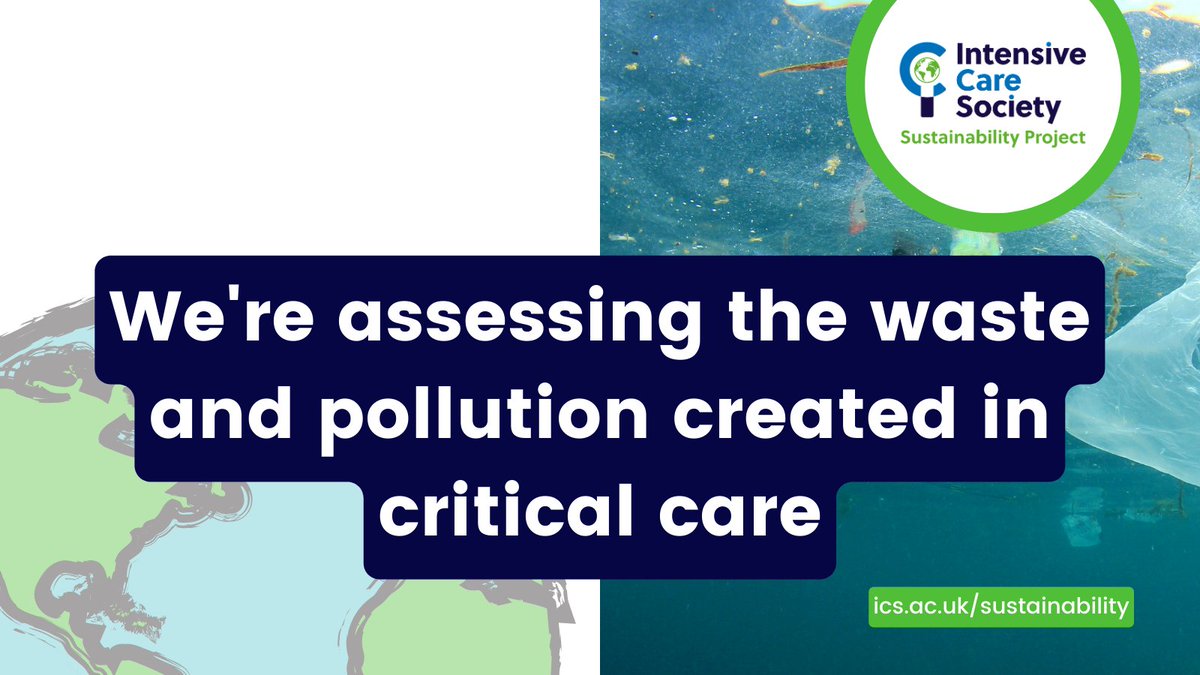 ICS_updates's tweet photo. We’re conducting an audit of the waste &amp; #pollution created in critical care, so you can see the #environmental effects of ICUs.

It's led by the excellent @ICUdocX, and we’re getting ready to release it very soon, so keep an eye out for more!

https://t.co/mO8ODtvpKT #EarthDay https://t.co/ppeShhwkI8